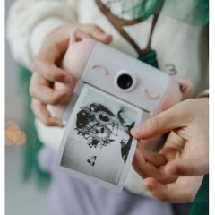 Kidywolf Instant Camera with Thermal Printer (KDW-181238) Pink