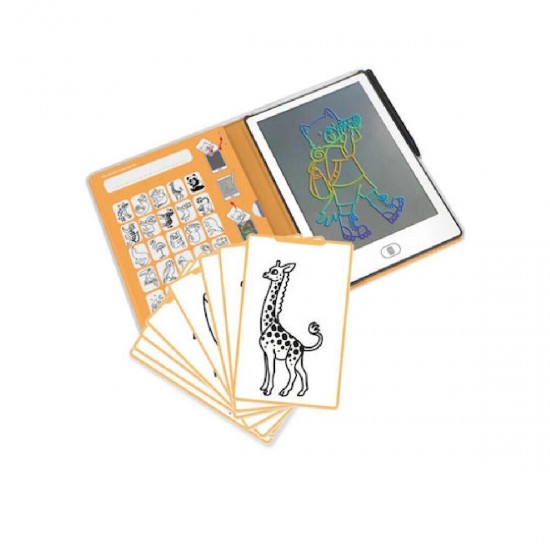 Kidywolf Kidydraw Drawing Pad 30 Animals (KDW-181481) Yellow