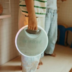 Kidywolf Karaoke Speaker With 2 Microphones (KDW-181788) Green