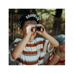 KIDYWOLF Παιδικά κυάλια με μεγέθυνση 10x, λουράκι μεταφοράς και θήκη - Πράσινο