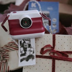 Kidywolf Instant Camera with Thermal Printer (KDW-182693) Red
