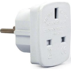 Adaptor UK Schuko