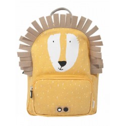 Trixie Mr. Lion Σχολική Τσάντα Πλάτης Νηπιαγωγείου 23 x 12 x 31εκ Πορτοκαλί