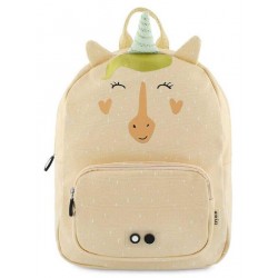 Trixie Unicorn Σχολική Τσάντα Πλάτης Νηπιαγωγείου 23 x 10 x 31εκ Μπεζ