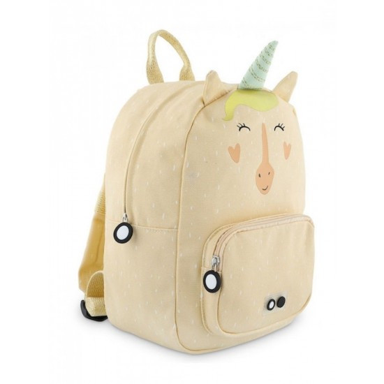 Trixie Unicorn Σχολική Τσάντα Πλάτης Νηπιαγωγείου 23 x 10 x 31εκ Μπεζ