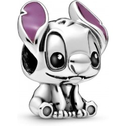 Pandora x Disney Lilo & Stitch Charm από Ασήμι (798844C01) Μωβ