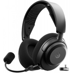 SteelSeries Arctis Nova 3P Ασύρματο Over Ear Gaming Headset με σύνδεση Bluetooth / USB Black