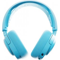 SteelSeries Arctis Nova 3P Ασύρματο Over Ear Gaming Headset με σύνδεση Bluetooth / USB Aqua