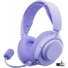 SteelSeries Arctis Nova 3P Ασύρματο Over Ear Gaming Headset με σύνδεση Bluetooth / USB Purple