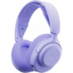SteelSeries Arctis Nova 3P Ασύρματο Over Ear Gaming Headset με σύνδεση Bluetooth / USB Purple
