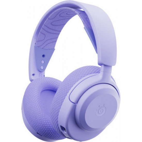 SteelSeries Arctis Nova 3P Ασύρματο Over Ear Gaming Headset με σύνδεση Bluetooth / USB Purple