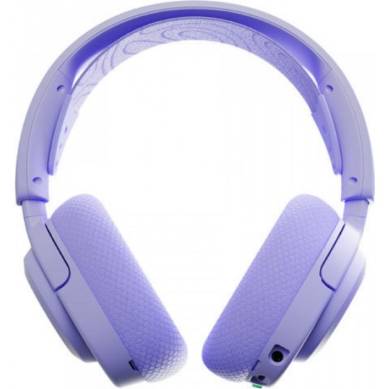 SteelSeries Arctis Nova 3P Ασύρματο Over Ear Gaming Headset με σύνδεση Bluetooth / USB Purple