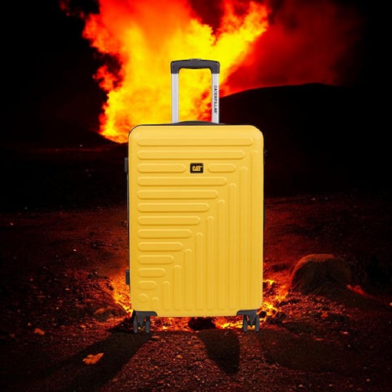 Caterpillar Rockford Trolley Βαλίτσα Χειραποσκευή 55εκ. (84683-42/50) Κίτρινη