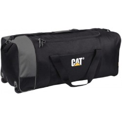 Caterpillar Σακ Βουαγιάζ 80lt με Ρόδες Υφασμάτινο (84654-84) Μαύρο