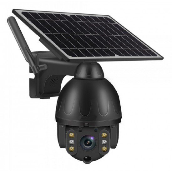 Sectec ST-S588M-3M-4G IP Κάμερα Παρακολούθησης 3MP Full HD+ Αδιάβροχη Μπαταρίας με Φακό 3.6mm σε Μαύρο Χρώμα