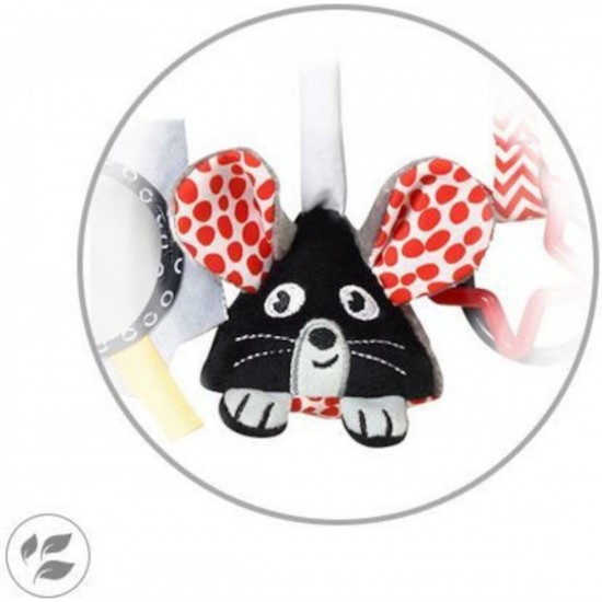 Babyono Cheese & Skip Κρεμαστό Παιχνίδι Δραστηριοτήτων για Καρότσι και Κούνια (BN797)