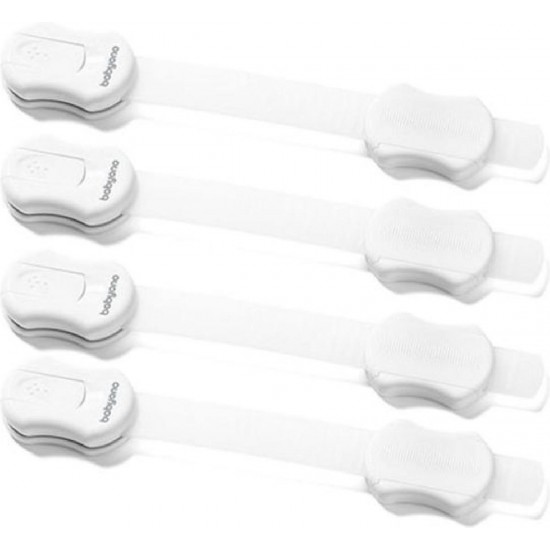 Babyono: Προστατευτικά για ντουλάπια - συρτάρια 4 τεμάχια BN1644