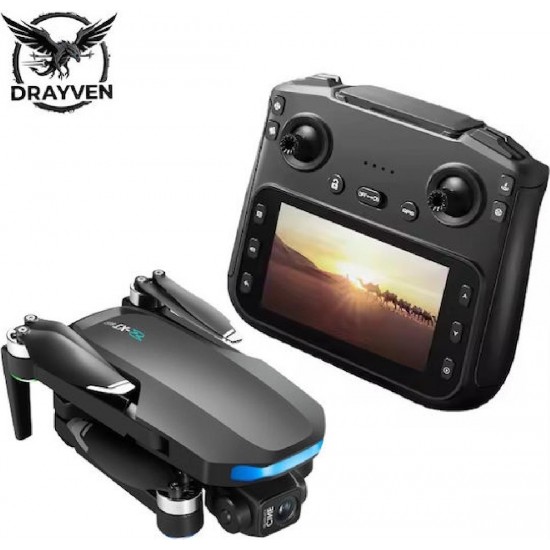 Drayven S-X1 GPS 4K Drone με 3-Axis Gimbal 5G Transmission & Follow Mode (04947) Black