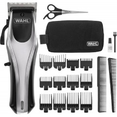 Wahl Professional Rapid Clip Stainless Steel Επαναφορτιζόμενη Κουρευτική Μηχανή Μαύρη 09657-0460