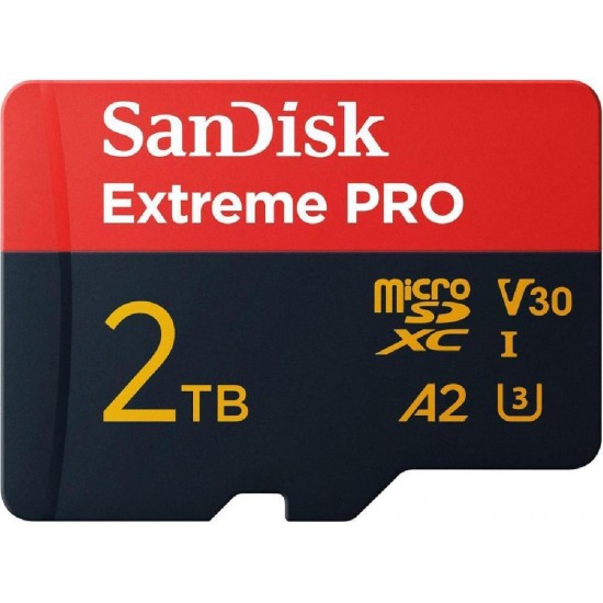 Sandisk Extreme Pro microSDXC 2TB Class 10 UHS-I (SDSQXCD-2T00-GN6MA)