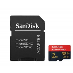 Sandisk Extreme Pro microSDXC 2TB Class 10 UHS-I (SDSQXCD-2T00-GN6MA)