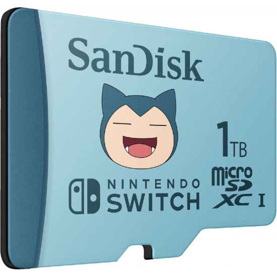 SanDisk 1TB microSD Card for Nintendo Switch Pokemon (SDSQXAO-1T00-GN6ZK)