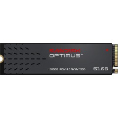 SANDISK 500GB Optimus 5100 NVMe SSD - PCIe 4.0 x4, M.2 2280, Up to 6,600 MB/s Read Speed - SDSP51500GAN