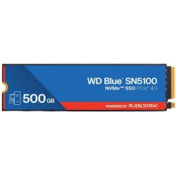 SANDISK 500GB Optimus 5100 NVMe SSD - PCIe 4.0 x4, M.2 2280, Up to 6,600 MB/s Read Speed - SDSP51500GAN