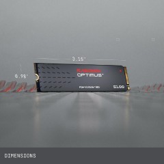 SANDISK 500GB Optimus 5100 NVMe SSD - PCIe 4.0 x4, M.2 2280, Up to 6,600 MB/s Read Speed - SDSP51500GAN