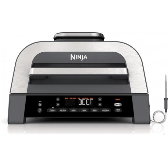 Ninja Foodi® Smart XL Ηλεκτρικό Grill 1760W (DG551EU) Ασημί