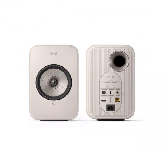 KEF LSX II LT Wireless HiFi System Αυτοενισχυόμενα Ηχεία 2 Δρόμων (Ζεύγος) Stone White