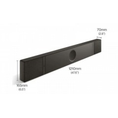KEF XIO Soundbar (SP4083B0AA) Slate Black