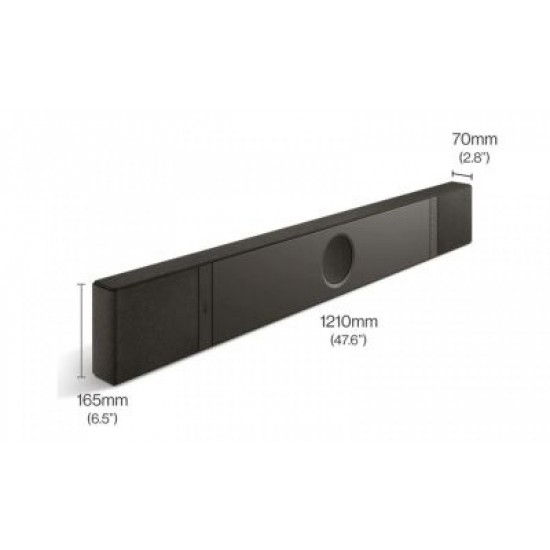 KEF XIO Soundbar (SP4083B0AA) Slate Black
