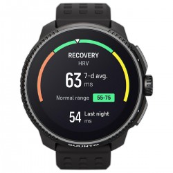 Suunto Race Amoled All Black Black Silicone Strap SS050929000