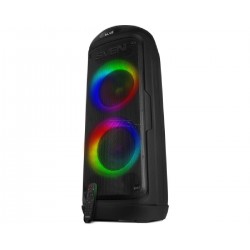 SVEN PS-800/SV-021719 black, 2.0 portable Party speaker 2x50W(RMS),backlight,Karaoke,TWS,Bluetooth,FM,USB,microSD,LED-display