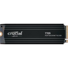 Crucial T705 with heatsink SSD 1TB M.2 NVMe PCI Express 5.0 (CT1000T705SSD5)