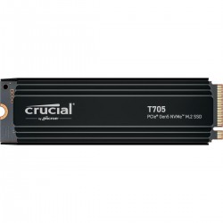 Crucial T705 with heatsink SSD 1TB M.2 NVMe PCI Express 5.0 (CT1000T705SSD5)