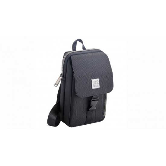Nacon Official Licensed Vertical Crossbody Bag Black For Nintendo Switch 2