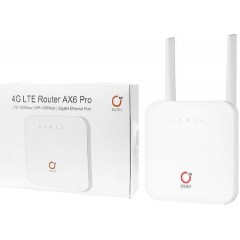 Olax AX6 Pro Ασύρματο Φορητό Hotspot 4G LTE WiFi 300Mbps 4000mAh (AX6-PRO) Λευκό