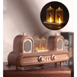 Old Street Audio AS33 Vintage Bluetooth Επιτραπέζιο Ραδιόφωνο Καφέ