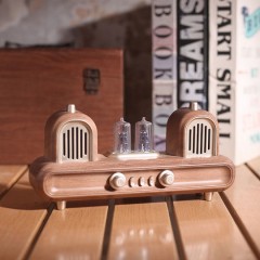 Old Street Audio AS33 Vintage Bluetooth Επιτραπέζιο Ραδιόφωνο Καφέ