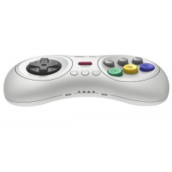 8Bitdo M30 Bluetooth Ασύρματο Gamepad για Android / PC / Switch Λευκό