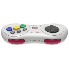 8Bitdo M30 Bluetooth Ασύρματο Gamepad για Android / PC / Switch Λευκό
