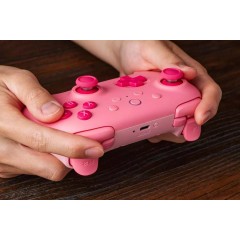 8BitDo Ultimate 2C Bluetooth Controller για Switch (Hall Effect Μοχλοί/Δόνηση Rumble/Turbo) Pink