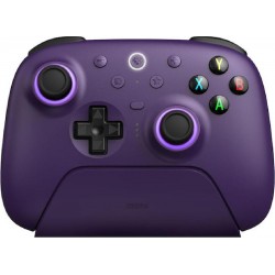 8BitDo Ultimate 2 Wireless Controller with Charging Dock for Windows/Android/StreamOS/Apple (05019) Purple