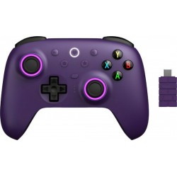 8BitDo Ultimate 2 Wireless Controller with Charging Dock for Windows/Android/StreamOS/Apple (05019) Purple
