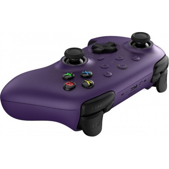 8BitDo Ultimate 2 Wireless Controller with Charging Dock for Windows/Android/StreamOS/Apple (05019) Purple