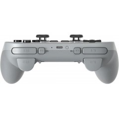 8BitDo Pro 3 Bluetooth Gamepad with Charging Dock for Switch/Windows/Android/Apple/StreamOS (04887) Gray