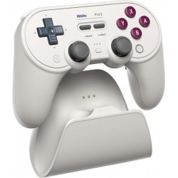 8BitDo Pro 3 Bluetooth Gamepad with Charging Dock for Switch/Windows/Android (04888) G Classic