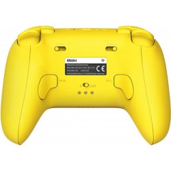 8BitDo Ultimate 2 Bluetooth Controller with Charging Dock for Nintendo Switch/Windows (05020) Yellow